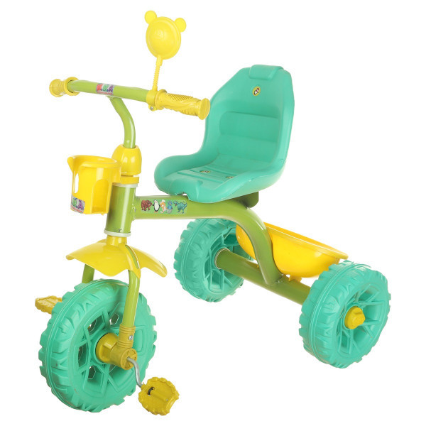 عجلة اطفال ثلاثية بشاسية معدنى - متعدد الالوان